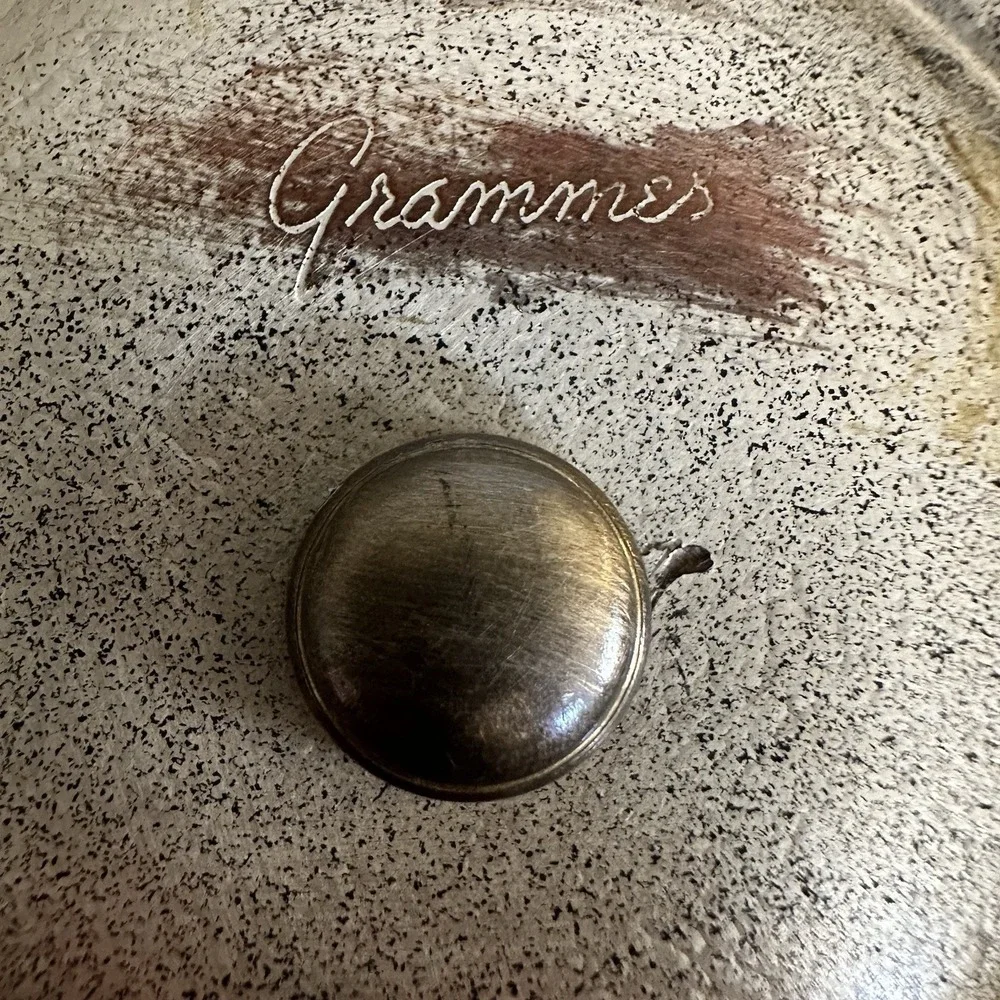 L.F.Grammes Vintage Hammered‎ Silver Plated Bowl with Ornate Border Decoration
